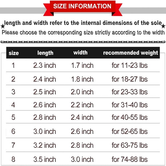 QUMY PET SHOES NIP - Picture 3 of 5